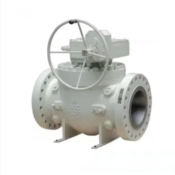 High & Low Temperature Resistant Manual Top Entry Trunnion Ball Valve, Stainless