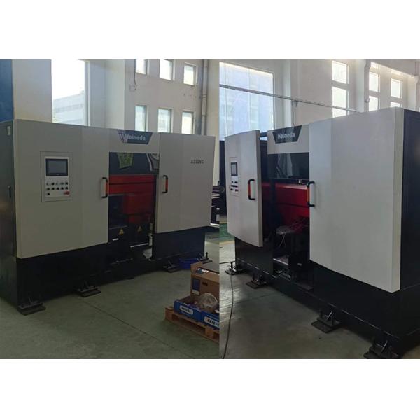 Super Strong Servo Motor CNC Horizontal Band Saw With 400mm / 400mm Height Sawing Ability