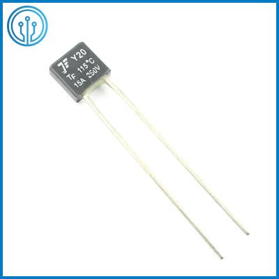 Fusível térmico não Resettable da interrupção de 15A 250V 120C micro para a chaleira elétrica