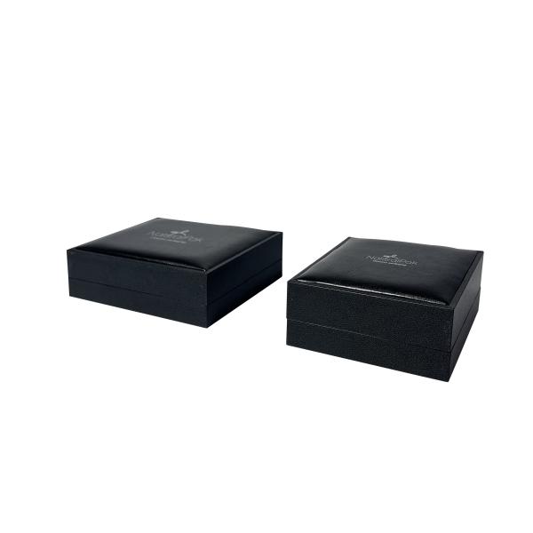 Custom PU leather Packaging Box for Ring Earring Pendant Necklace Bangle Bracelet Jewelry Watch Gift