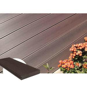 Anti Rot Hotel Solid Composite Decking Boards 138x26mm Recyclable