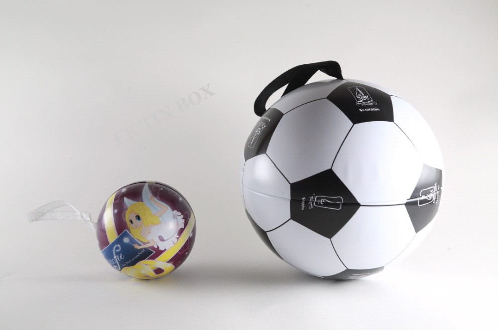 D140mm Small Round Metal Tins With Ribbon And Printing , Small Metal Containers
