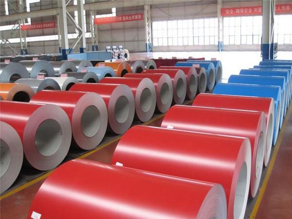 30mm - 1250mm Hot Dipped Prepainted Gi Steel Coil Color Coated PPGI Galvanized Steel Coil