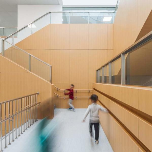 Прямые зерна ламинированные стены плитки панели американский красный дуб интерьер декоративный