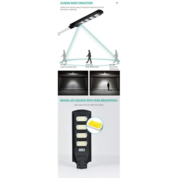 50-300Watt 4.5V Motion Sensor Solar Street Light / Solar Garden Street Light