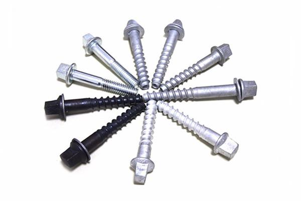 Durable Corrosion Resistant OEM Railroad Screw Spike For Railway Construction