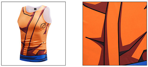 Summer Bodybuilding T Shirts For Male / Dragon Ball Z Tees Son Goku Vegeta Tops