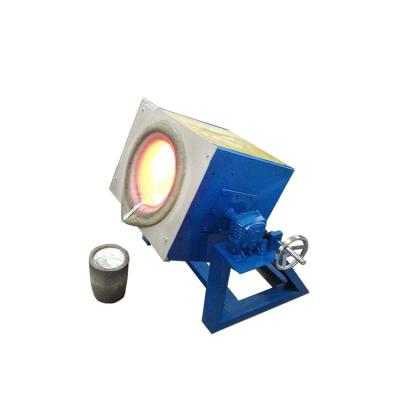 Fornalha de indução elétrica da sucata da ÍRIS 45kw 40kg