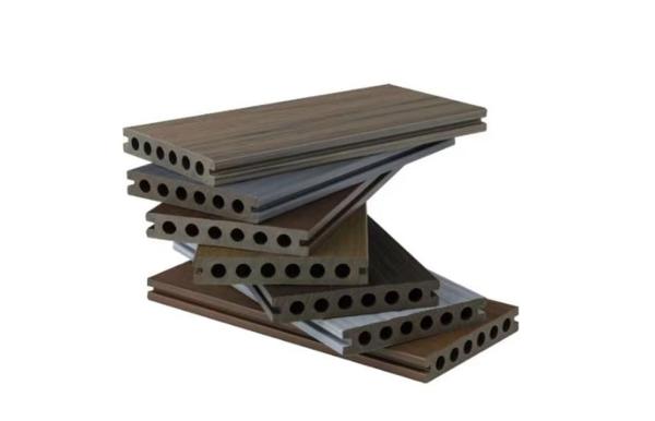Customized HS150*25-A Waterproof Outdoor Wood Plastic Compositewpc Decking for Deoration