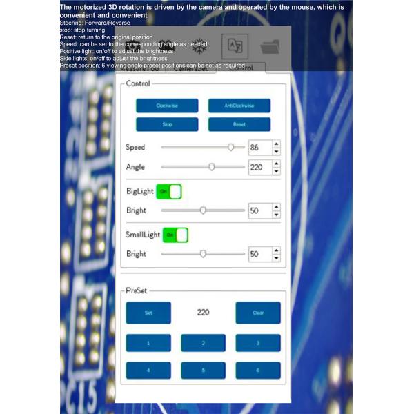 Автомобиль микроскопа 2D/3d A21.1611 OPTO EDU видео- вращает для того чтобы просигналить двойной свет