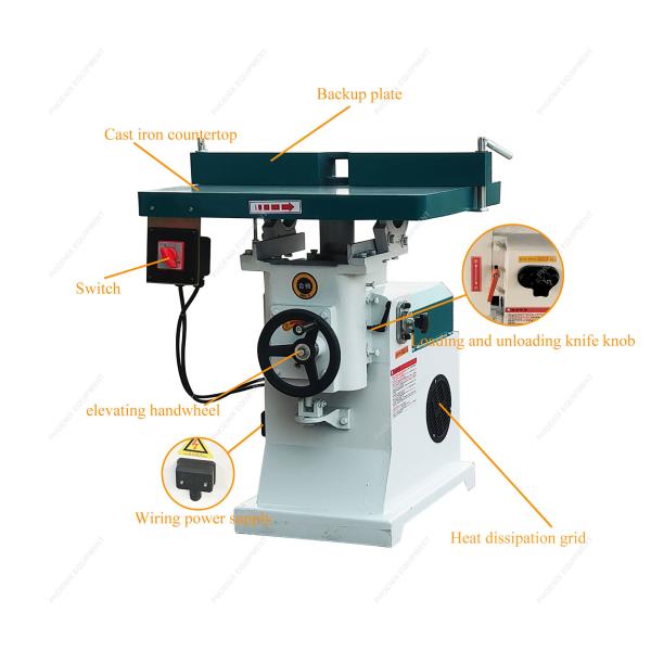 MX5115 Vertical High Speed Woodworking Milling Router Machine for Easy Wood Milling