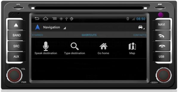 Ouchuangbo Auto GPS Navigation Android 4.0 for Toyota Corolla 2004-2011 S150 DVD Navi DSP sound-effects OCB-010C