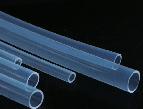 Mangueira transparente do silicone do produto comestível, tubo do silicone, tubulação do silicone