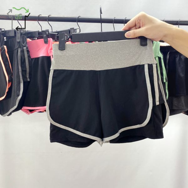 Men Women Fashion Used Trousers Second Hand Winter Sports Yoga Shorts Loose Fit