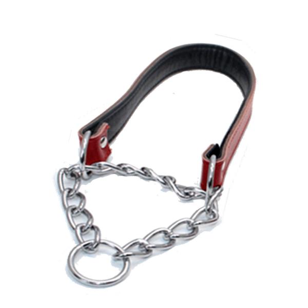 Personalized Popular Small Big Dogs Leather Collar Chain Necklace Dog Collar