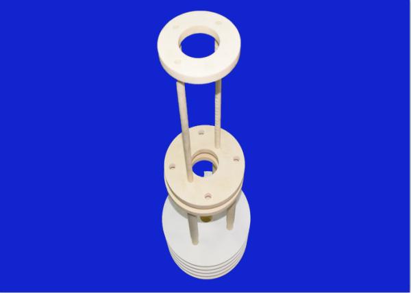 Ceramic Ladder Boat For Supporting Wafers Vertical Diffusion / Vapor Growth Furnace
