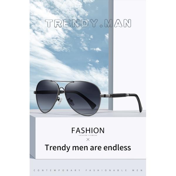 Metal de la memoria de Sunglasses Super Elastic del aviador del metal de las mujeres de los hombres