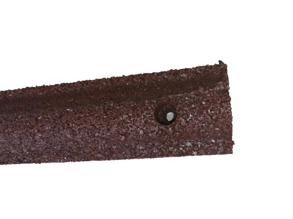 Red Recycled Rubber Garden Edging Customized Rubber Landscape Border 1000*80mm