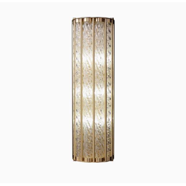All-copper light luxury living room atmospheric wall lamp modern simple high-end hotel lobby corridor aisle background wall lamp