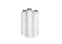 Cartucho de filtro líquido de 10 micrones, micrófono plisado del cartucho de filtro de agua - construcción de la fibra