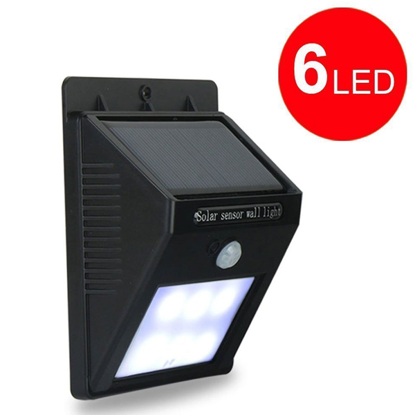 Home solar street light 6 human body induction led solar energy wall lamp Garden lights