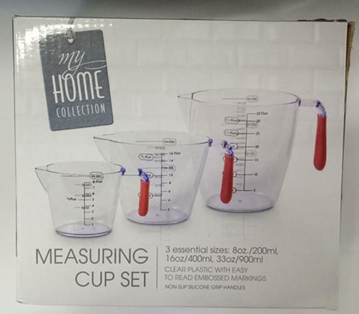 FBTZ102803 for wholesales set of 3 measuring cups 8oz/16oz/33oz