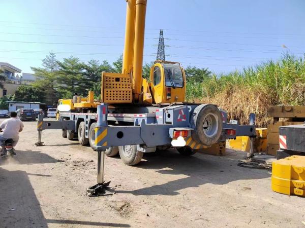 Folding 2019 Xc Mg Used 110ton Truck Crane Heavy Equipment Mobile Crane 15.5*3*3.89m