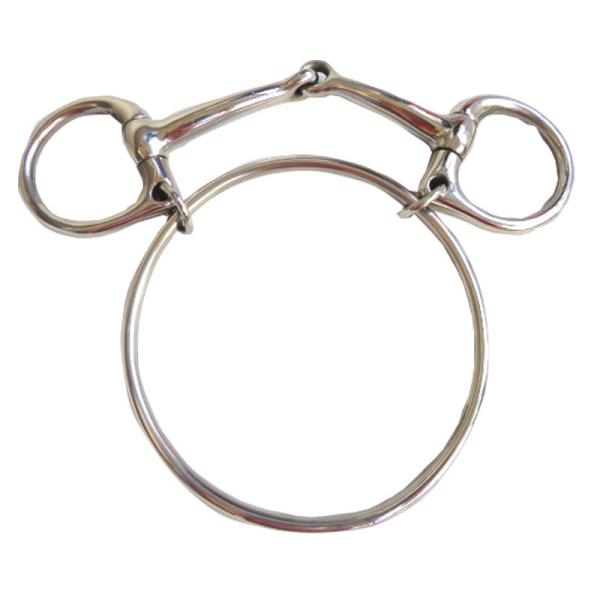 Bits de boca de cavalo para equipamento equestre e jogo de corrida de cavalo em aço inoxidável