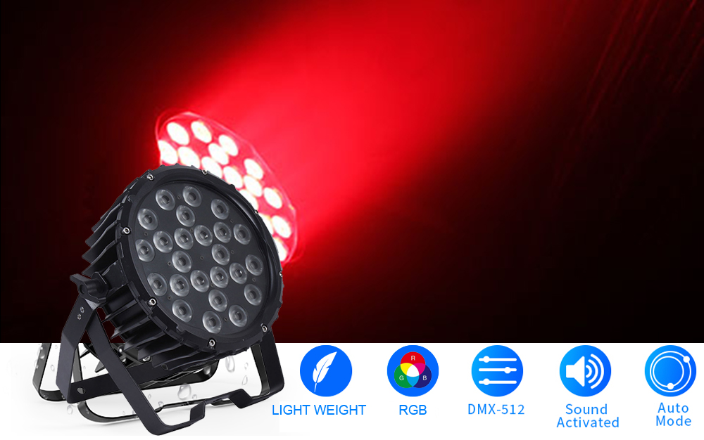 Алюминиевый 82W RGB Led Par Light LED DMX Stage Flat Par Light Ультратонкий светодиодный светодиод