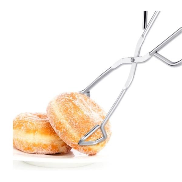 CU Stainless Steel Food Tongs , Rustproof Heavy Duty Kitchen Tongs