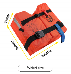 Vestido salvavidas plegable compacto de SOLAS Rongsheng RSCY-A9 Aprobación CCS/MED
