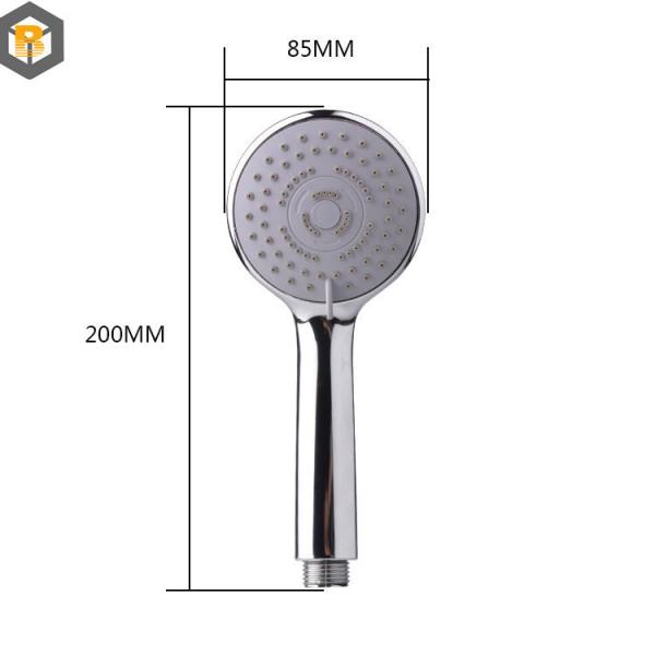 High Pressure Hand Held Shower Head Spare Part for Bathroom Designed by 2D/3D Drawing