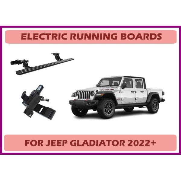 Jeep Gladiator Power Deploy Running Board with Anti-Slip and Heavy-Duty