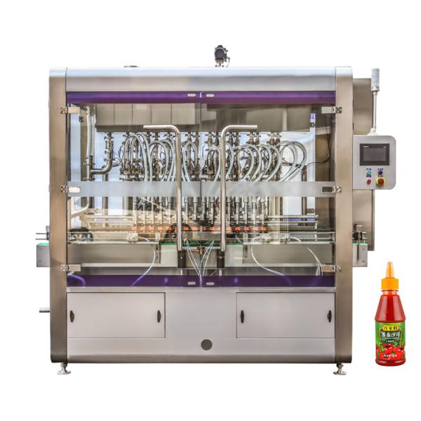 700 Kg Weight Rotary Automatic Liquid Bottle Filling Machine 6 Kw Power Consumption CE Certified