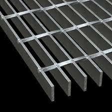 Painting Hot Dipped Galvanized Grating 38.1mm Non Slip Metal Grating Industrial