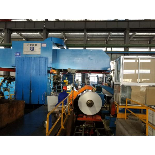 8011 H24 0.14mm*200mm Blue Colored Hydrophilic Finstock Coated Aluminum / Aluminium Foil