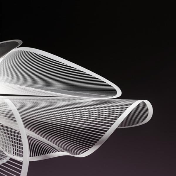 Italian designer creative White La Belle Etoile Pendant Chandelier Light(WH-MI-107)