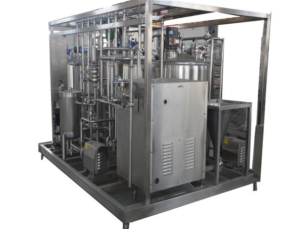 380V/440V Tensão 380V/440V 200L/H Linea de processamento de sorvete de taça/cone com 35KW de potência