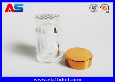 Recycle Pharmacy Prescription Clear Pill Bottles / Tablet Plastic Pots To Install 100 Tablets