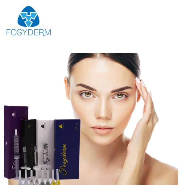 1ml 2ml croisent le gel lié d'acide hyaluronique pour le visage, injections cutanées de remplisseur