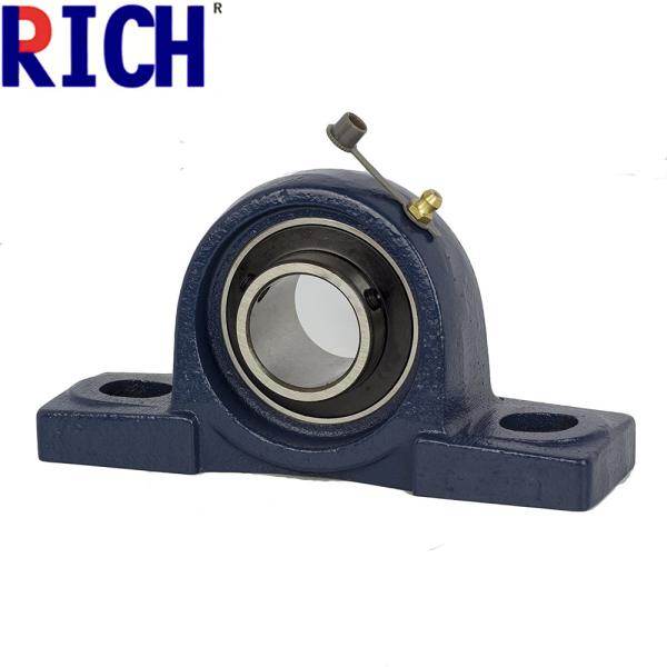 Steel Heavy Duty Pillow Block Bearings , High Precision Idler Pulley Bearing