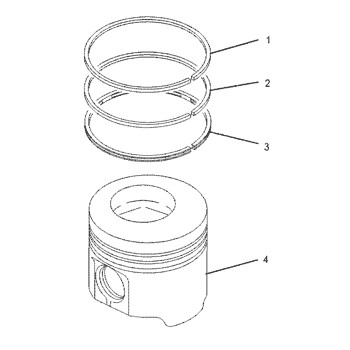 1232111 Piston Engine 123-2111 Ring 6E5650 Pump Group Piston 1J8569 Cylinder Liner 6E-5650