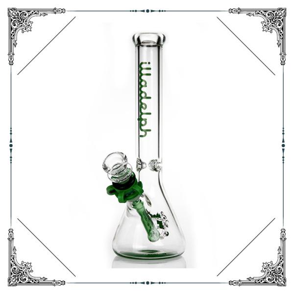  10 Inches Glass Beaker Bong Smoking Ice Catcher Cool Hookah Pipes