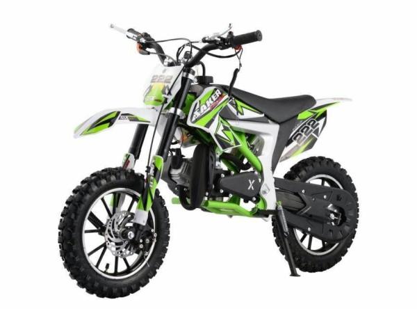 49cc ATV gas:oil=25:1 ,2-stroke,single cylinder.air-cooled.pull start,good quality