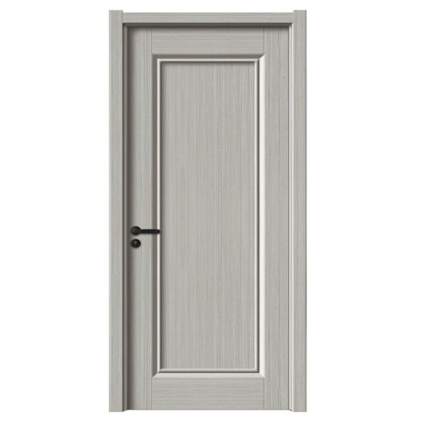 Customizable Wooden Wood Double Doors Solid Interior Veneer Room Modern Panel  Door for Office Philippines Price with Smart Lock