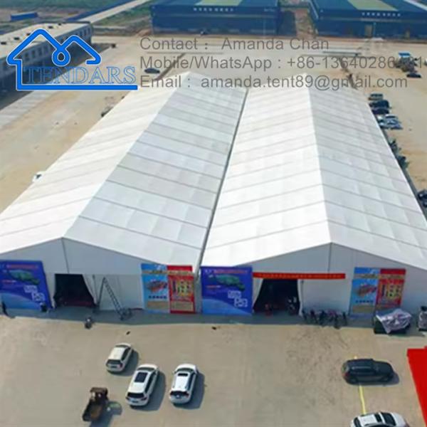 Industrial Custom Aluminum Frame Structure Warehouse Storage Building Tent