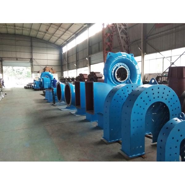 Silicon Brushless Water Turbine Generator 300-3000rpm Speed Range 200kw-20mw Power Output