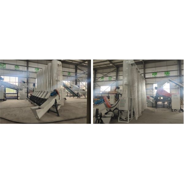 5.5kW Zig Zag Air Separator High Strength With Cylindrical Design