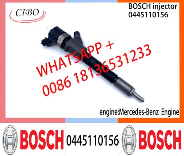 BOSCH injetor 0445110156 Common Rail fuel Injector A6480700187 0986435135 0445110156 for Mercedes-Benz 2.2CDi/2.7CDi