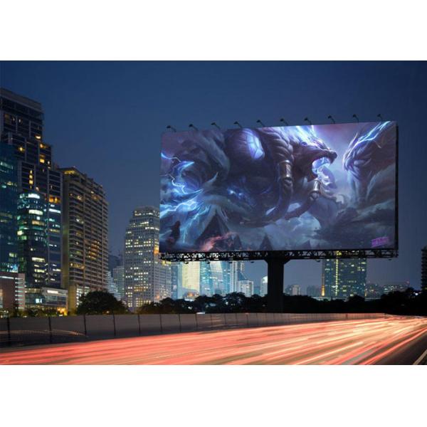 Anti UV P8 Outdoor Led Advertising Board Full Color High Brightness 1920hz